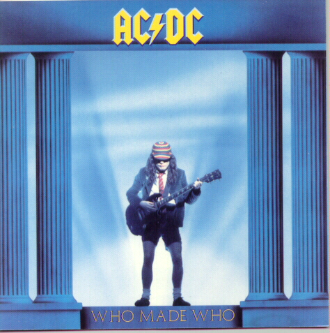 Who Made Who Disc Cover